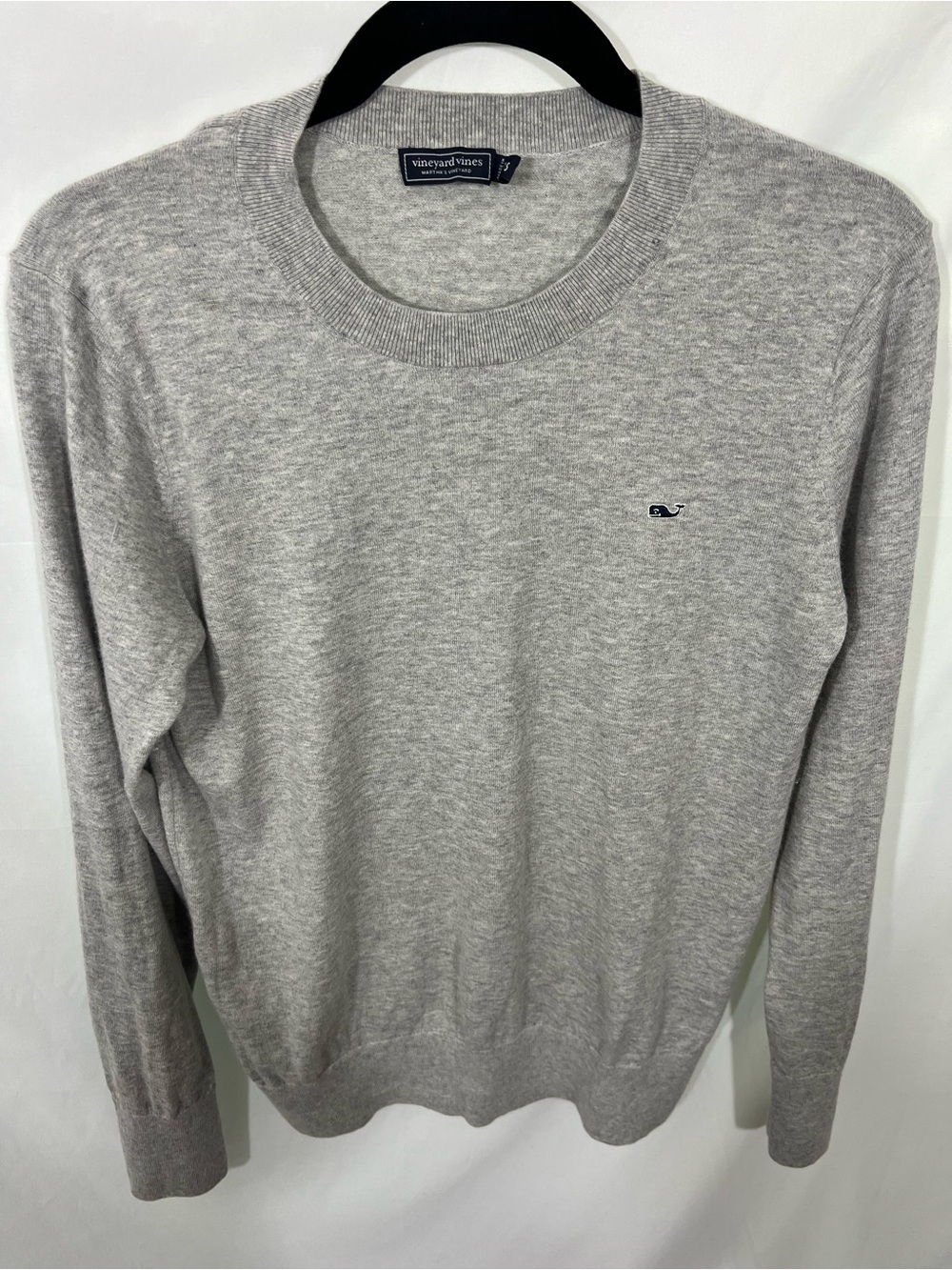 Vineyard Vines Men's Gray Crewneck Sweater